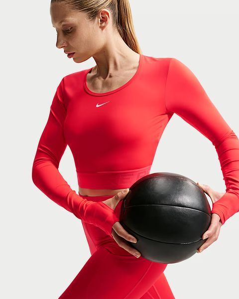 Лонг червоний Nike Pro HV9992-633 3kj-imq-8vm фото