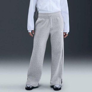 Штани сірий меланж Nike Standard Fleece High-Rise DQ5615-063 j74-b48-agu фото